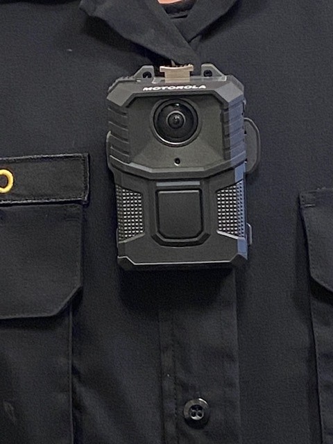 Body Worn Camera on Officer